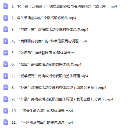 图片[5]-赵鹏飞筋骨同调动态平衡祛痛术视频教程【百度网盘下载】