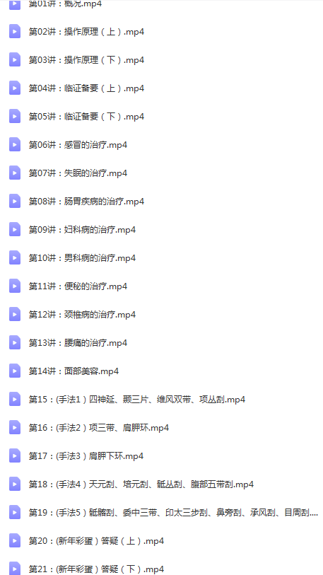 图片[4]-正安家庭医生线上学堂完结高清视频教程【百度网盘下载】