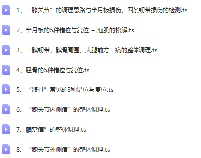 图片[9]-赵鹏飞筋骨同调动态平衡祛痛术视频教程【百度网盘下载】
