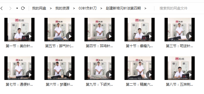 图片[5]-赵建新培元针法最新中医针灸高清视频课程全30集【百度网盘下载】