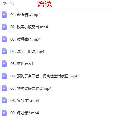 图片[8]-产后骨盆修复矫正收胯缩阴手法视频教程大全【百度网盘下载】