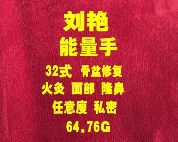 2020年7月刘艳能量手培训美容整形骨盆修复全集视频教程-百度网盘下载