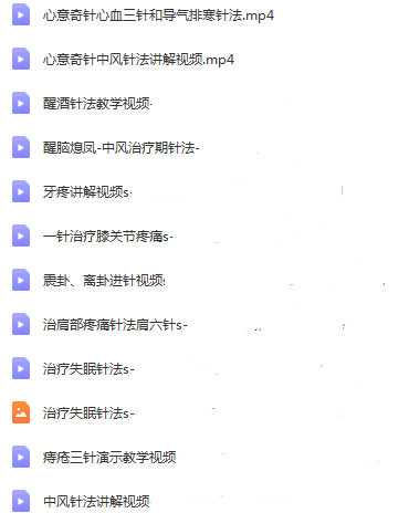 图片[3]-刘涛心意奇针疗法针灸培训实操高清视频教程【百度网盘下载】
