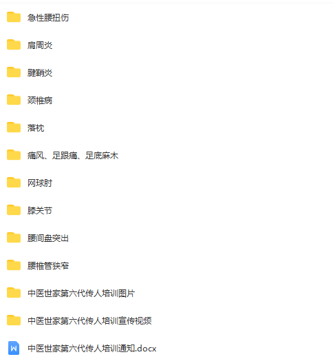 图片[2]-十四项痛症独门手法高清视频蒙医拨毒俞痛资料中医视频教程【百度网盘下载】