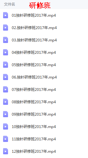 图片[7]-杜嵩独针初级班中级班高级班研修班视频教程合集【百度网盘下载】
