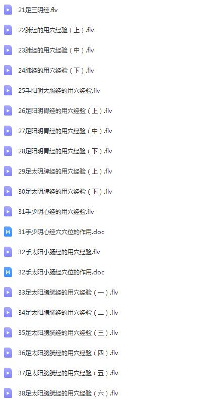 图片[4]-耿恩广最全针灸取穴课程中医针灸视频教程-百度网盘下载