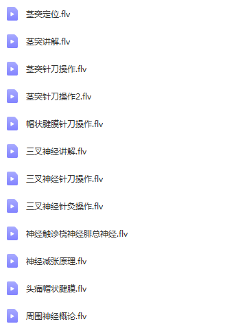 图片[10]-翟天军神经减张疗法临床绝密总结4天线下课程视频教程【百度网盘下载】