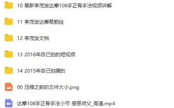 图片[3]-李茂发达摩治病一病一方达摩通脉正骨108手全集中医正骨视频教程【百度网盘下载】