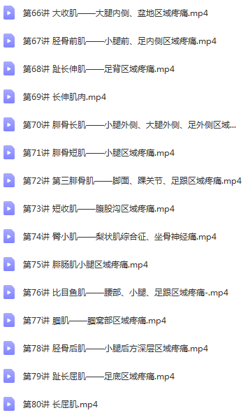 图片[6]-郑大解剖学徐高磊2020新课 厚积薄发100讲详细讲解肌肉功能视频教程【百度网盘下载】