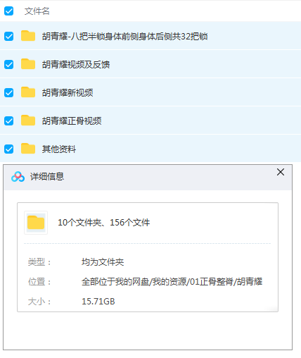 图片[2]-胡青耀连环锁一病一锁临床应用研修班八把半锁合集正骨视频教程【百度网盘下载】