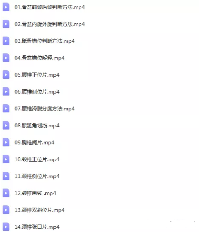 图片[2]-2020三个好医生李正军全脊柱X线颈胸腰读片高清视频教程【百度网盘下载】