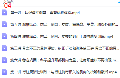 图片[6]-【李明威系列课程完整版】运动康复骨盆脊柱侧弯3D拉伸呼吸整脊正骨视频教程【百度网盘下载】