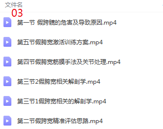 图片[5]-【张美玲8套视频教程合集】内脏筋膜手法-假胯宽-弹响髋-肋骨外翻-功能解剖-腰痛等【百度网盘下载】