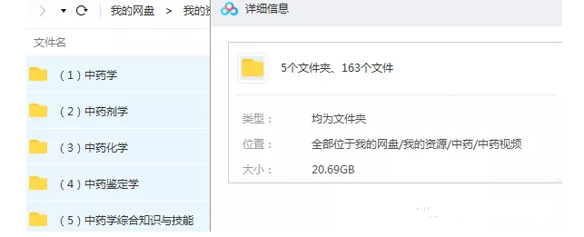 图片[2]-【中药视频教程】中药学中药剂学中药化学中药鉴定学中药学综合知识与技能【百度网盘下载】