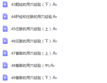 图片[12]-针灸系统学习视频教程零基础学针灸从入门到进阶全套视频【百度网盘下载】