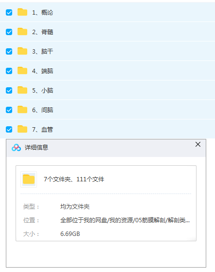 图片[2]-神经系统解剖进阶课高清视频教程血管颅脑脊髓神经解剖影像学【百度网盘下载】