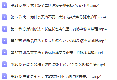 图片[3]-2020年迷罗黄帝内经精华养生课28讲高清视频教程【百度网盘下载】