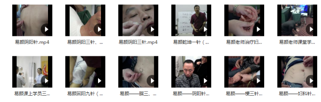图片[4]-易颜阴阳复合针法治疗多种疑难杂症及心造血管疾病视频教程【百度网盘下载】