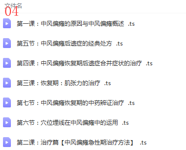 图片[6]-王合民刺络放血挑羊毛疔中风偏瘫膏药中医视频教程合集【百度网盘下载】