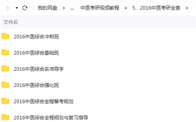 图片[8]-【中医考研专业学习资料】中医基础理论中医内科学中医诊断学中药学针灸学方剂学视频教程【百度网盘下载】