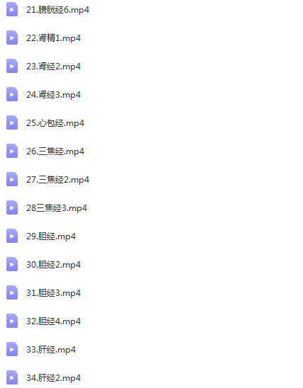 图片[3]-断层说中医康复-段佳强《从肌论穴》34讲高清视频教程【百度网盘下载】