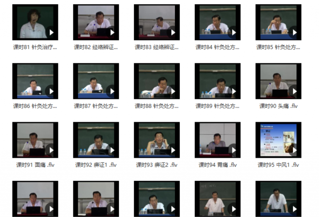 图片[4]-【石学敏针灸全集视频教程】天津中医药大学教实用醒脑开窍针刺手法视频-百度网盘下载