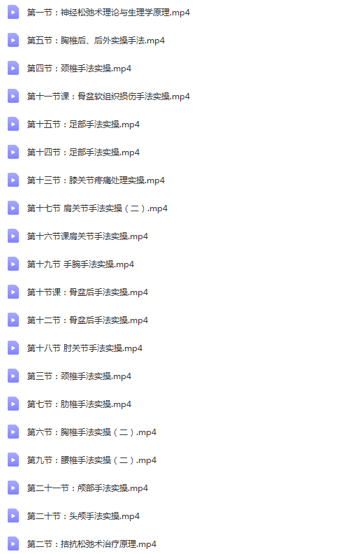 图片[2]-2020年新课张美玲老师神经松弛术21节实操视频教程【百度网盘下载】
