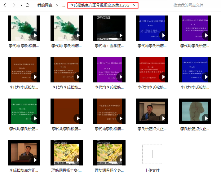 图片[3]-李代均松筋点穴筋骨调理李氏正骨视频教程【百度网盘下载】