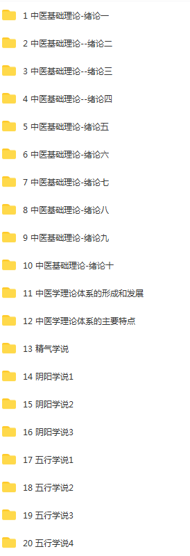 图片[2]-郭霞珍中医基础理论教学视频教程65讲全集【百度网盘下载】
