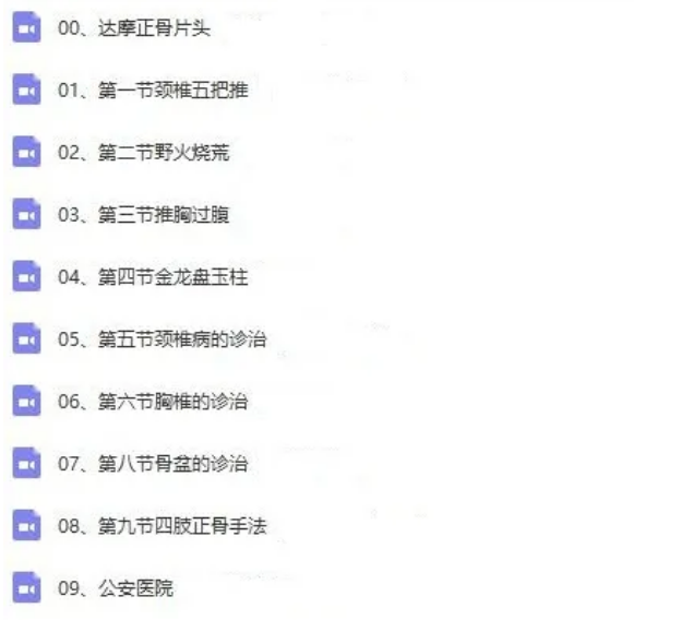 图片[10]-李茂发达摩治病一病一方达摩通脉正骨108手全集中医正骨视频教程【百度网盘下载】