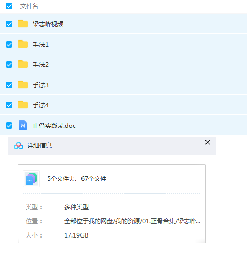 图片[2]-梁志峰中医正骨整脊视频教程【百度网盘下载】