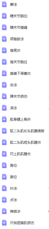 图片[4]-刘焰刚宫廷理筋正骨术中医正骨视频教程【百度网盘下载】
