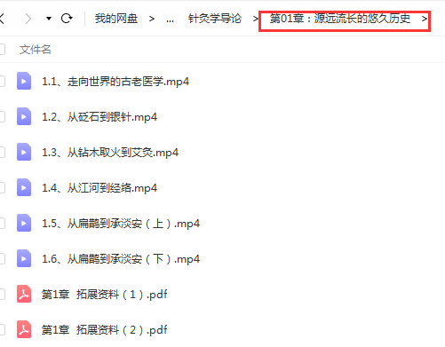 图片[4]-针灸百日通视频教程视频教程南方医科大学张东淑网课资料-百度网盘下载