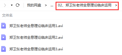 图片[6]-郑卫东全息疗法理论临床运用培训班内部培训视频教程-百度网盘下载