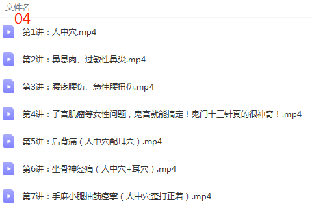 图片[6]-邱飞虎针灸教学视频教程飞虎闪电针法+鬼门十三针杨继洲全集-百度网盘下载