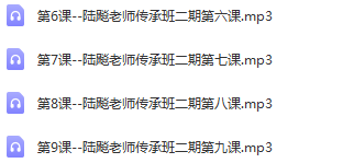图片[5]-陆飚陆氏针灸手法传承班视频教程第1期第2期全套-百度网盘下载