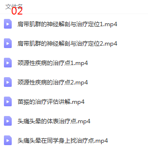 图片[5]-张宗恒神经解剖学针刀治颈肩腰腿痛学习班中医精品视频课程-百度网盘下载
