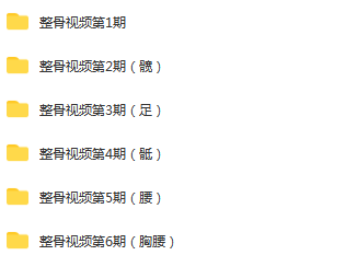 图片[2]-意大利米兰整骨课程6期培训全套高清视频教程带课件-百度网盘下载