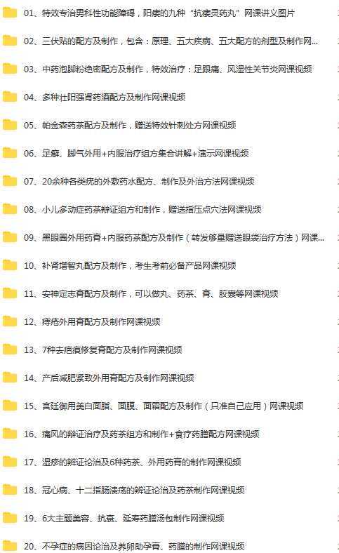 图片[2]-王佳博士45种特效疗法全集视频教程-百度网盘下载