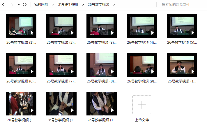 图片[2]-许强徒手整形经典课程5天培训视频教程-百度网盘下载