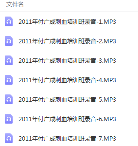 图片[3]-付广成刺血疗法培训课程督脉刺血掌诊讲课视频教程合集-百度网盘下载