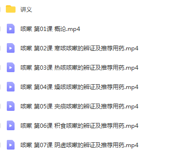 图片[6]-懒兔子中医微课程中成药视频教程+讲义全套百度网盘下载
