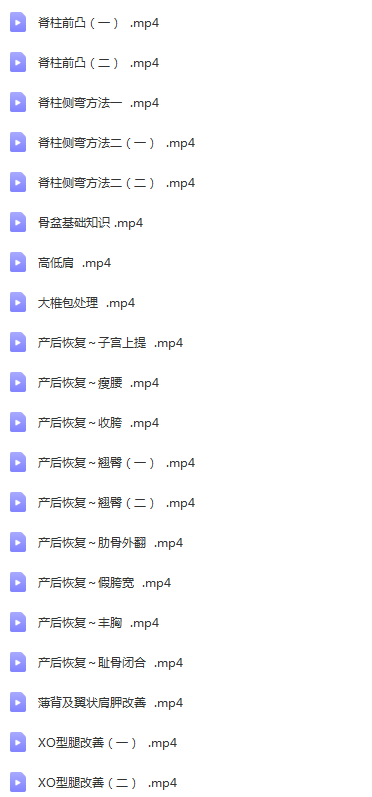图片[3]-【郭玉徒手整形视频教程】XO型腿长短腿面部精雕产后恢复-百度网盘下载