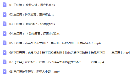 图片[10]-【王红锦中医正骨手法视频教程】徒手整形面部矫正产后康复小颜整骨-百度网盘下载