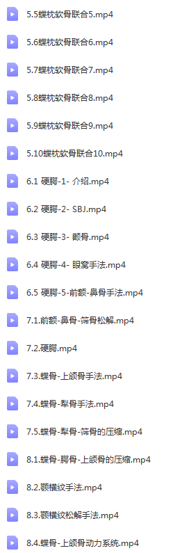 图片[6]-【零基础学颅骶课程】BCST3D高清颅骶疗法视频教程-百度网盘下载