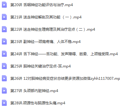 图片[3]-【郑大脑神经反射疗法】功能评估与治疗高清视频教程-百度网盘下载