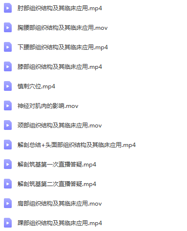 图片[2]-李彬10天学会中医解剖筑基精准定位病灶视频教程-百度网盘下载