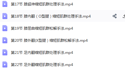 图片[4]-手法解密手法治疗基础原理临床实践视频教程-百度网盘下载