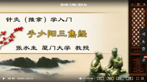 厦门大学张水生针灸推拿学入门41集教学视频-百度网盘下载-正骨教程博客