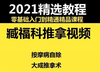 藏福科按摩病自除学习视频大成推拿术视频教程-百度网盘下载-正骨教程博客